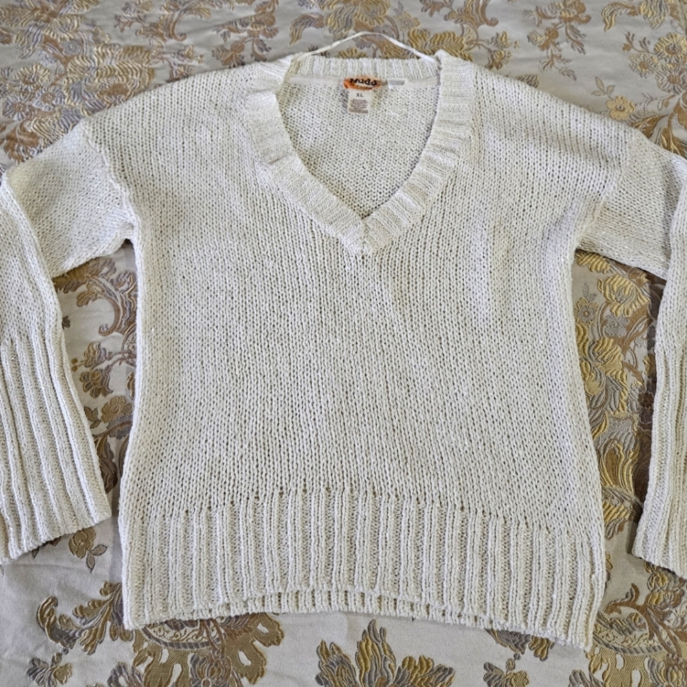 Glittering sweater
